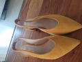 Обувь женская SPAINE Женские туфли из натуральной замши желтого цвета, 100 ₪, Бат Ям